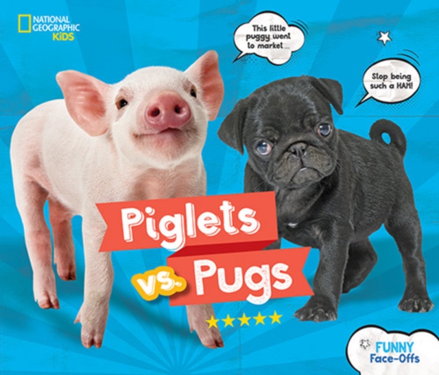 Piglets vs. Pugs, Hardback Book