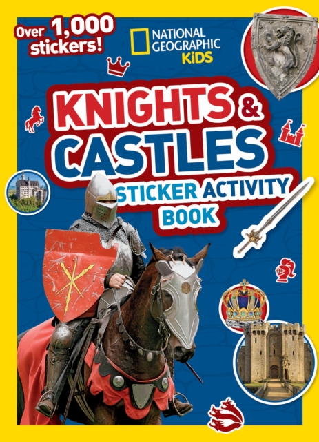 Knights and Castles Sticker Activity Book : Colouring, Counting, 1000 Stickers and More!, Paperback / softback Book