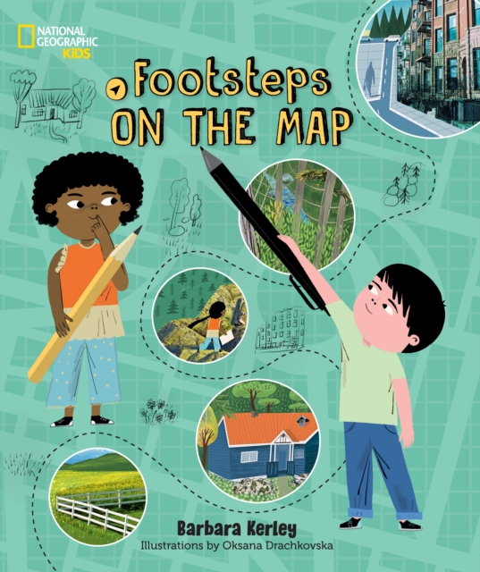 Footsteps on the Map, Hardback Book