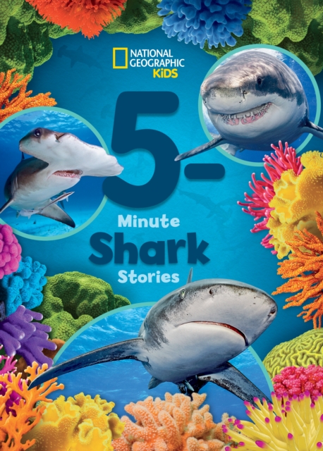 National Geographic Kids 5-Minute Shark Stories, Hardback Book
