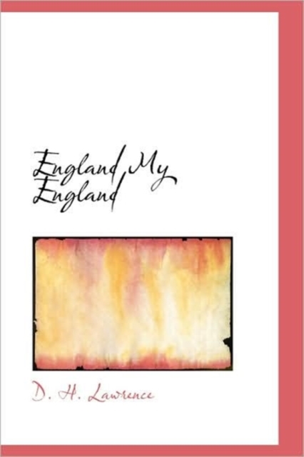 England My England, Paperback / softback Book