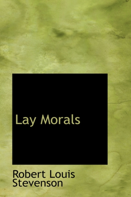 Lay Morals, Paperback Book