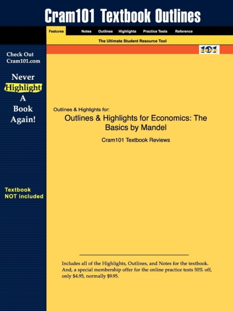 Outlines & Highlights for Economics : The Basics by Michael J. Mandel, Paperback / softback Book