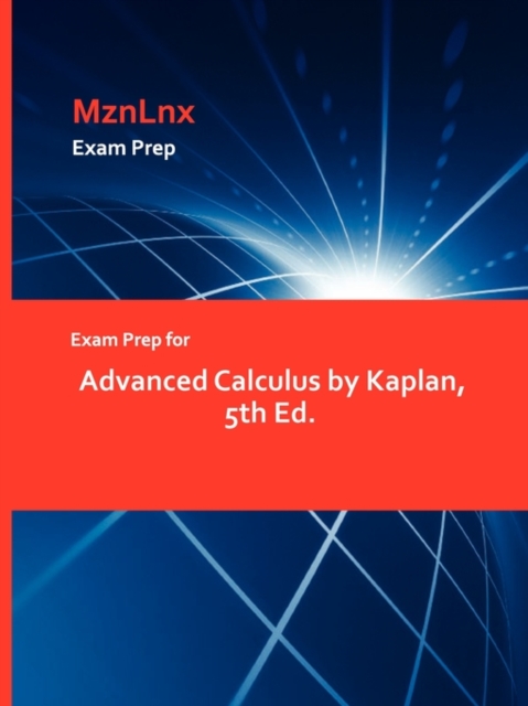 Exam Prep for Advanced Calculus by Kaplan, 5th Ed., Paperback / softback Book