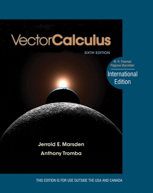 Vector Calculus, Hardback Book