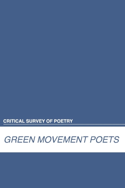 Green Movement Poets, Hardback Book