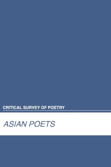 Asian Poets, Hardback Book