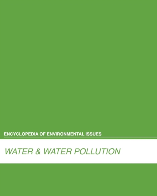Water & Water Pollution, Hardback Book