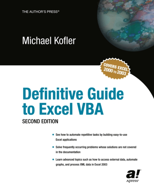 Definitive Guide to Excel VBA, PDF eBook