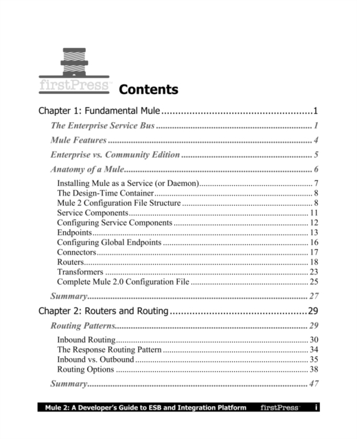 Mule 2 : A Developer's Guide, PDF eBook