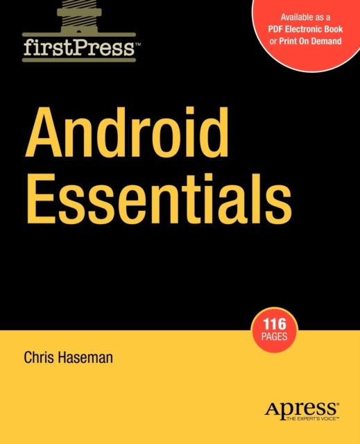 Android Essentials, Paperback / softback Book
