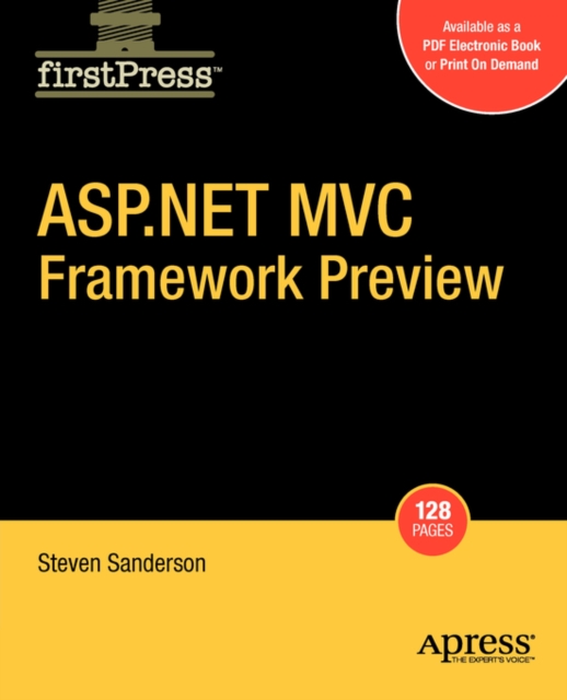 ASP.NET MVC Framework Preview, Paperback / softback Book