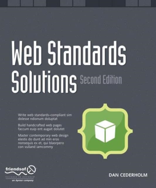 Web Standards Solutions : The Markup and Style Handbook, Special Edition, Paperback / softback Book