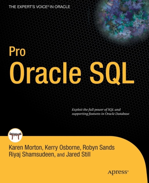 Pro Oracle SQL, Paperback / softback Book
