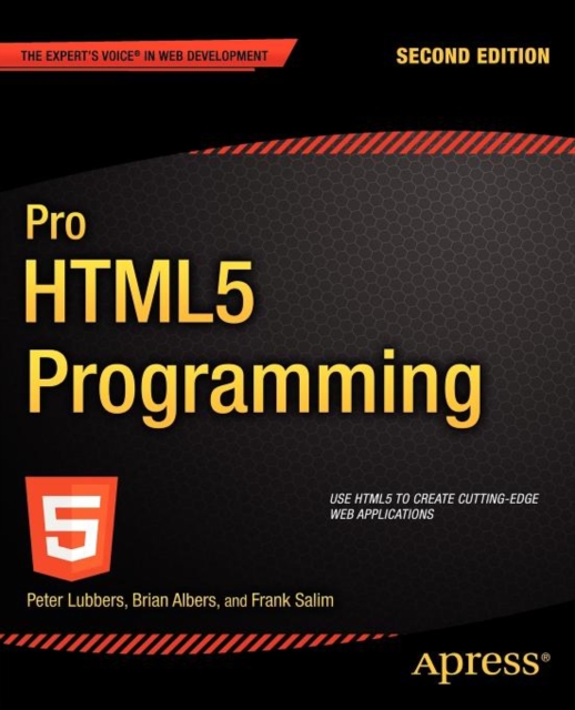 Pro HTML5 Programming : Powerful APIs for Richer Internet Application Development, Paperback / softback Book