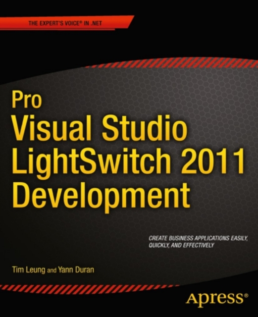 Pro Visual Studio LightSwitch 2011 Development, PDF eBook