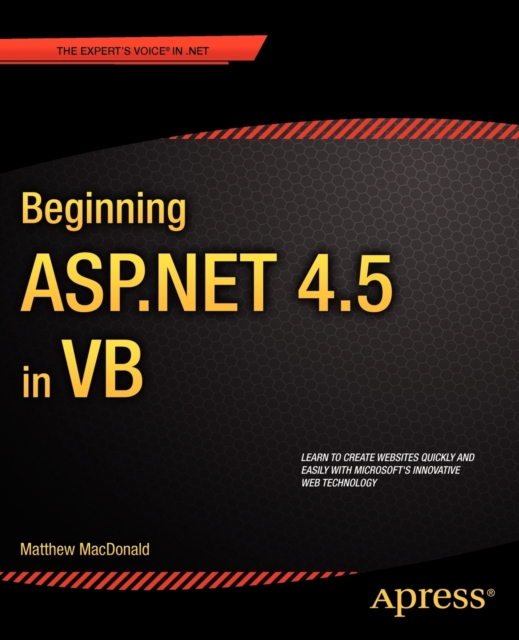 Beginning ASP.NET 4.5 in VB, Paperback / softback Book