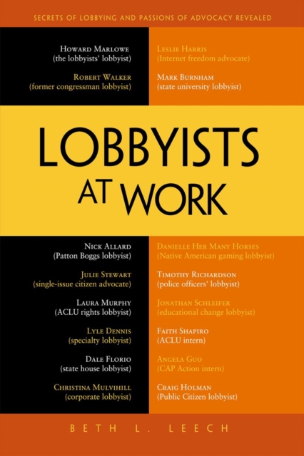 Lobbyists at Work, PDF eBook