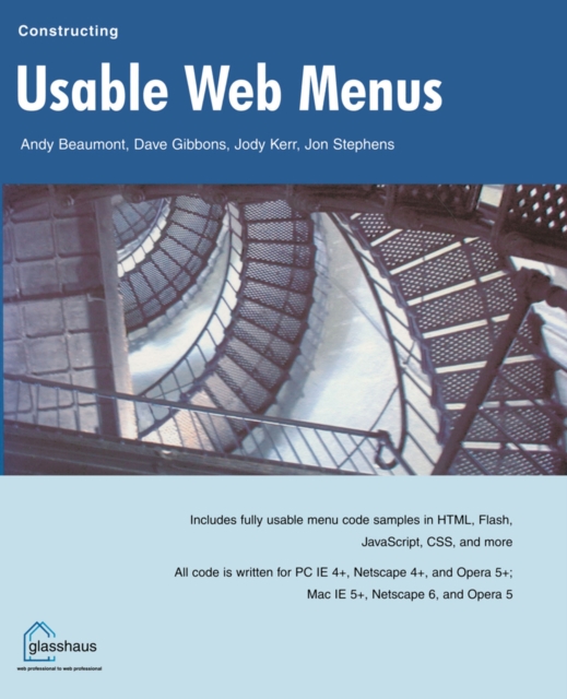 Constructing Usable Web Menus, PDF eBook