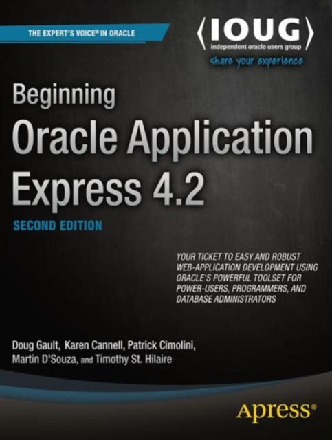 Beginning Oracle Application Express 4.2, Paperback / softback Book