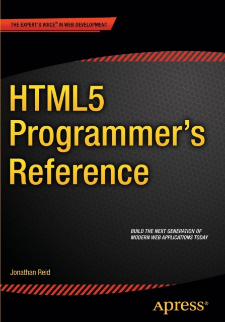 HTML5 Programmer's Reference, Paperback / softback Book