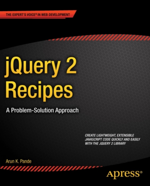 jQuery 2 Recipes : A Problem-Solution Approach, PDF eBook