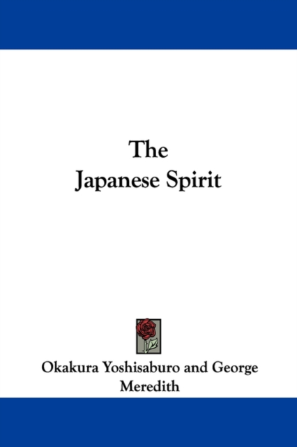The Japanese Spirit, Paperback Book