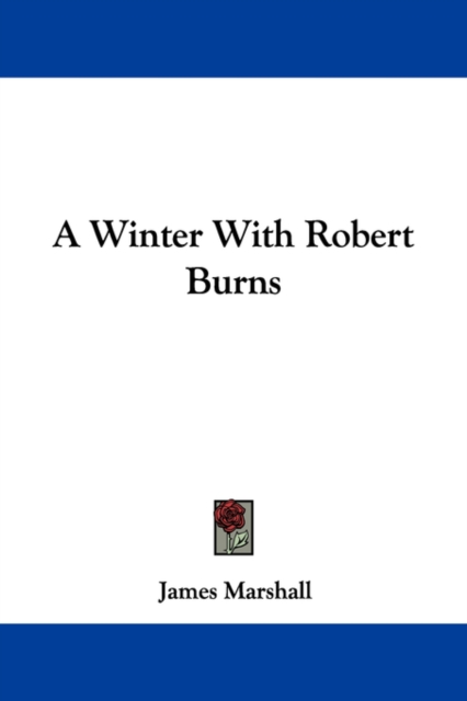 A Winter With Robert Burns, Paperback Book