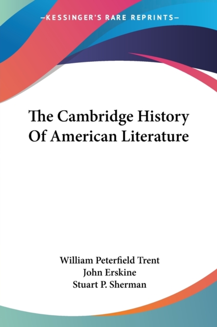 The Cambridge History Of American Literature, Paperback Book