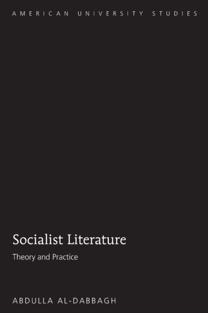 Socialist Literature : Theory and Practice, Paperback / softback Book