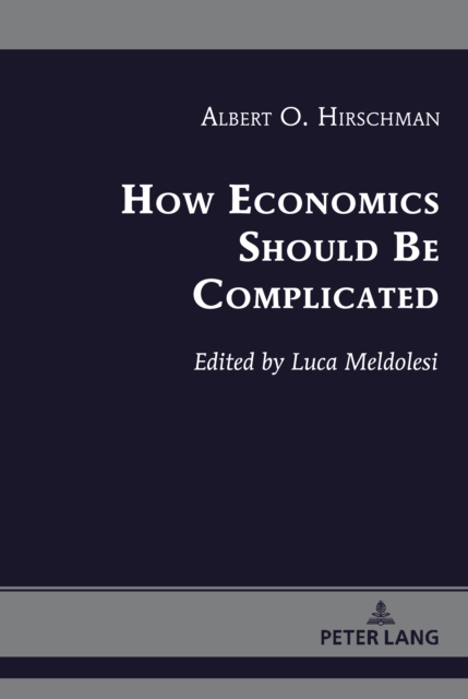 How Economics Should Be Complicated, PDF eBook