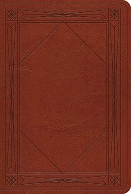 ESV Value Large Print Compact Bible, Leather / fine binding Book