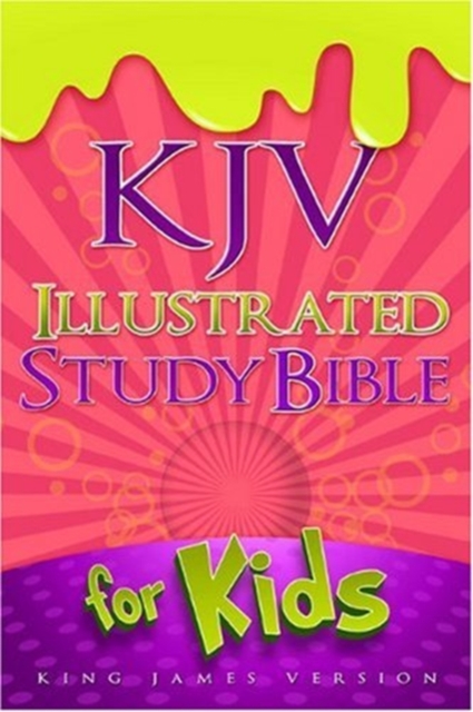 Illustrated Study Bible for Kids-KJV, Leather / fine binding Book