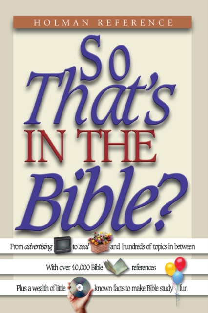 So That's in the Bible?, EPUB eBook