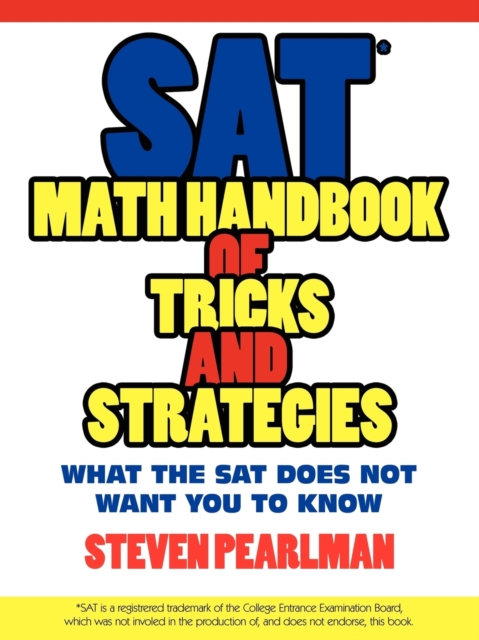 SAT Math Handbook of Tricks and Strategies, Paperback / softback Book