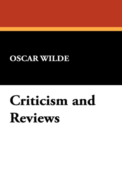 Criticism and Reviews, Paperback / softback Book