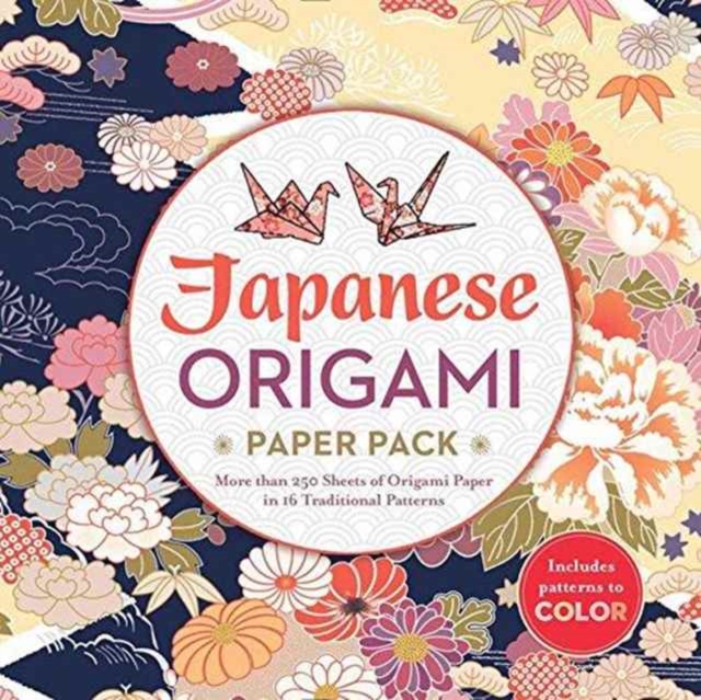 Japanese Origami Paper Pack : More than 250 Sheets of Origami Paper in 16 Traditional Patterns, Paperback / softback Book