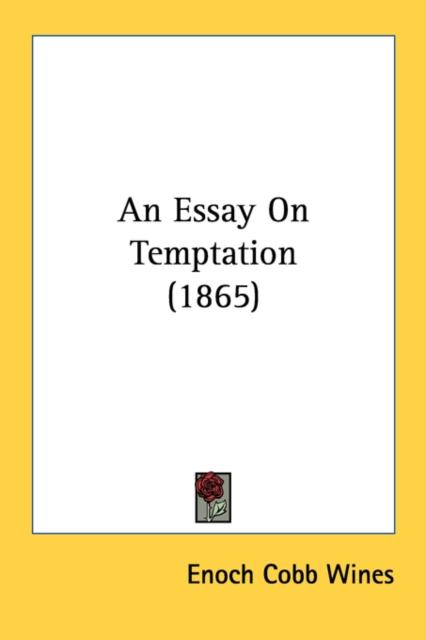 An Essay On Temptation (1865), Paperback Book