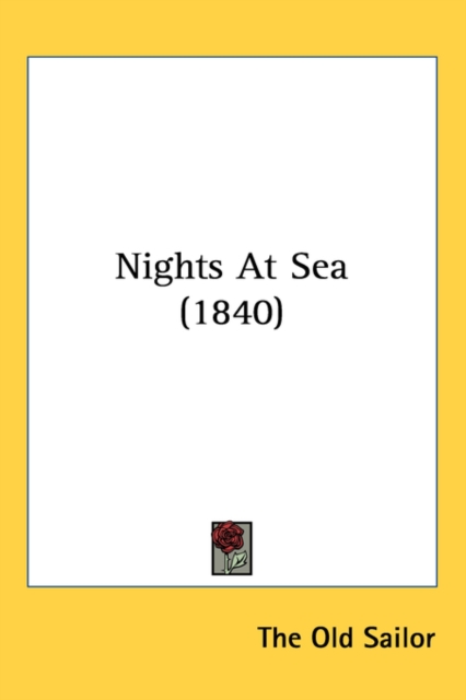 Nights At Sea (1840),  Book