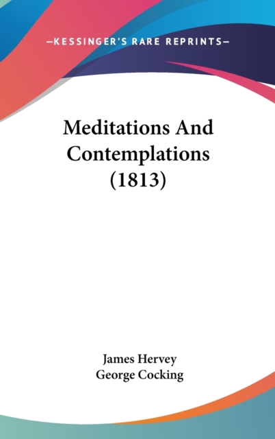 Meditations And Contemplations (1813),  Book