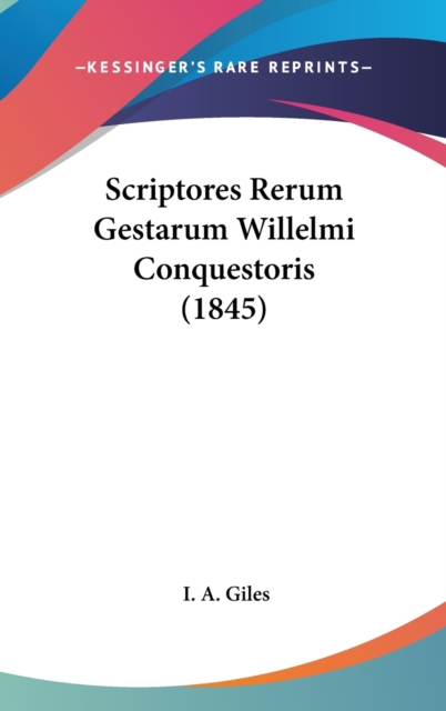Scriptores Rerum Gestarum Willelmi Conquestoris (1845),  Book