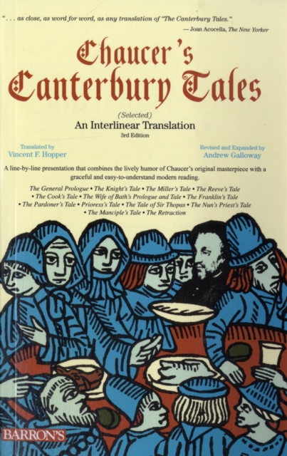 Chaucer's Canterbury Tales (Selected) : An Interlinear Translation, Paperback / softback Book
