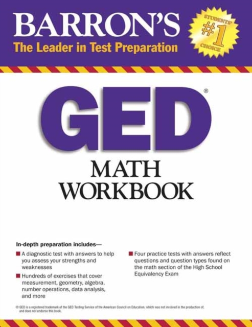 Math Workbook For The GED Test, Paperback / softback Book