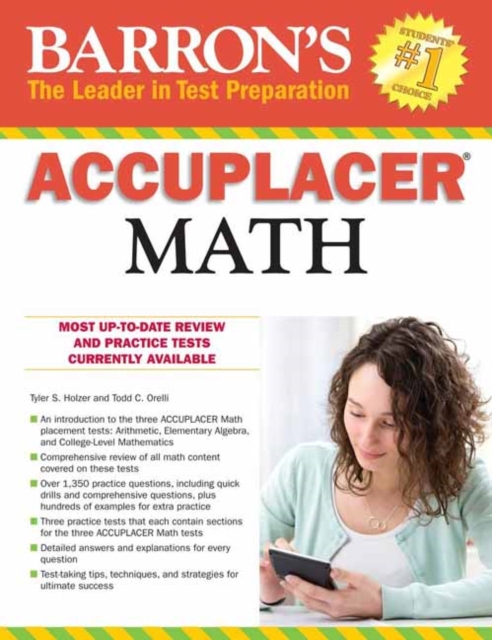 Accuplacer Math, Paperback / softback Book