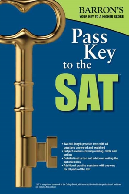 Pass Key to the SAT, Paperback / softback Book