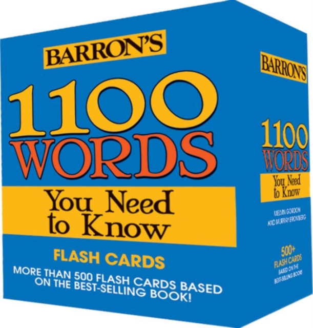 1100 Words You Need to Know Flashcards, Cards Book