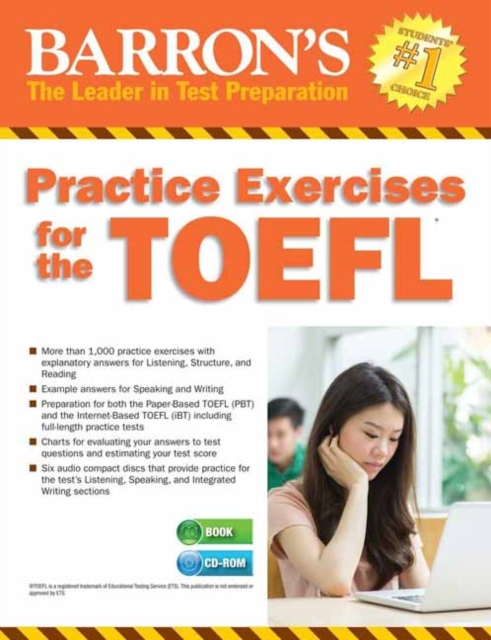 Practice Exercises for the TOEFL with MP3 CD, Paperback / softback Book