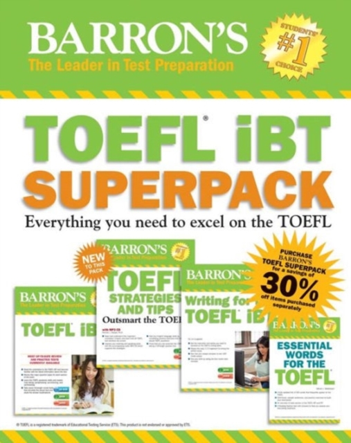 TOEFL iBT Superpack, Paperback / softback Book