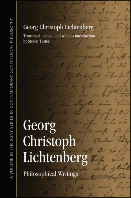 Georg Christoph Lichtenberg : Philosophical Writings, EPUB eBook