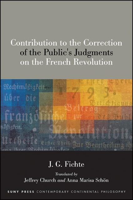 Contribution to the Correction of the Public's Judgments on the French Revolution, EPUB eBook